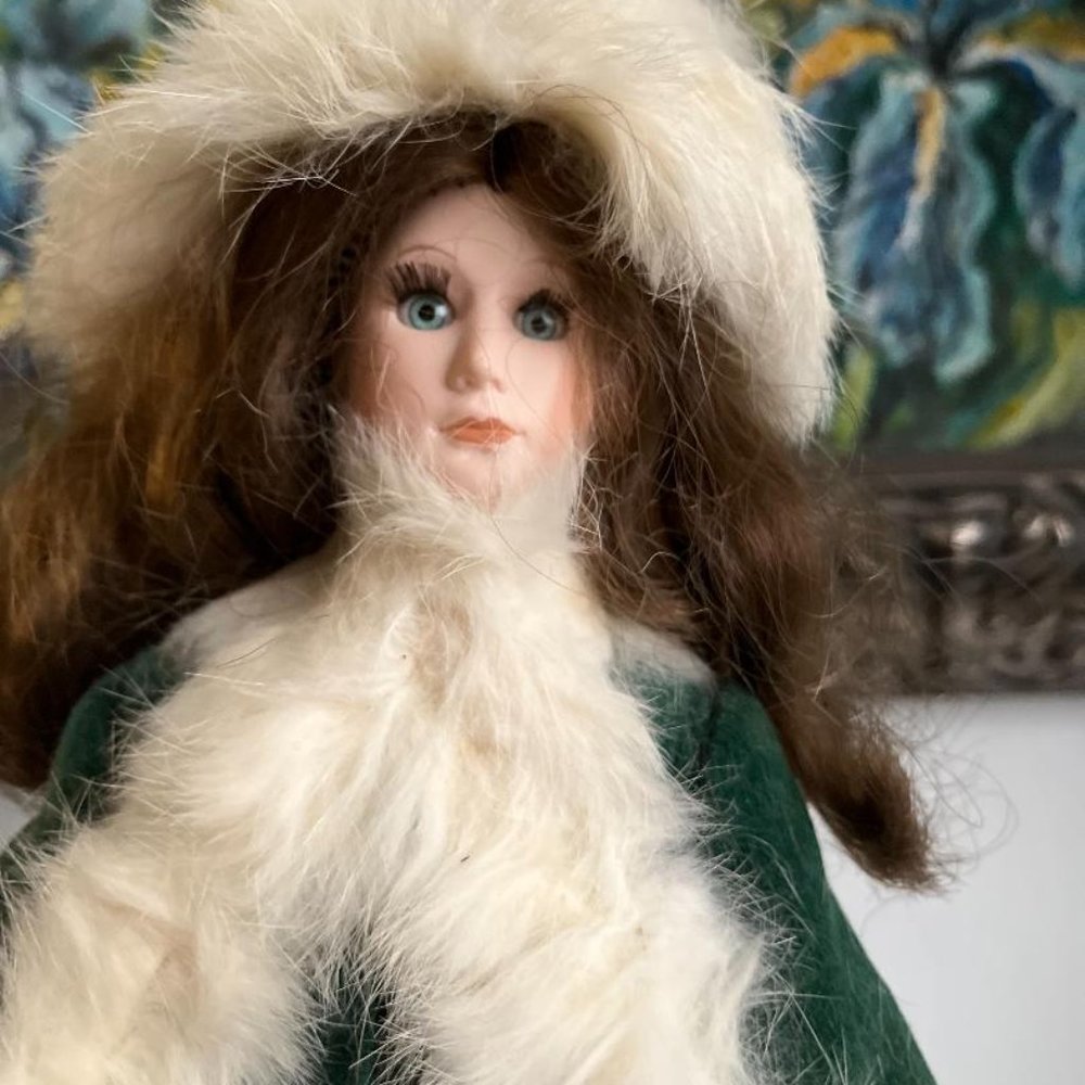 Gibson Silver Anniversary Ice Skater Doll